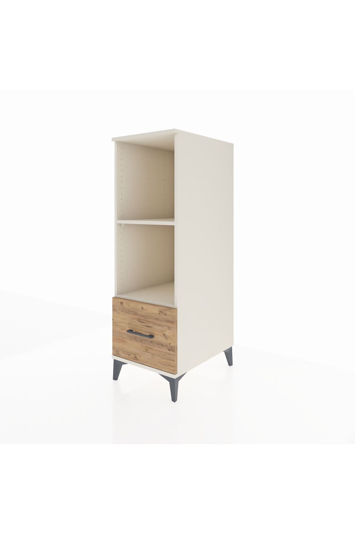 Kronos Dolap 2 Raflı Tek Çekmeceli 44x59x134 Aytaşı-Çam