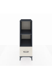 Kronos Dolap 2 Raflı Tek Çekmeceli 44x59x134 Antrasit-Aytaşı