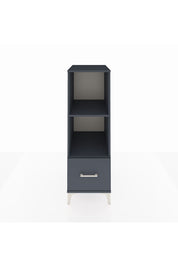 Kronos Dolap 2 Raflı Tek Çekmeceli 44x59x134 Antrasit-Antrasit