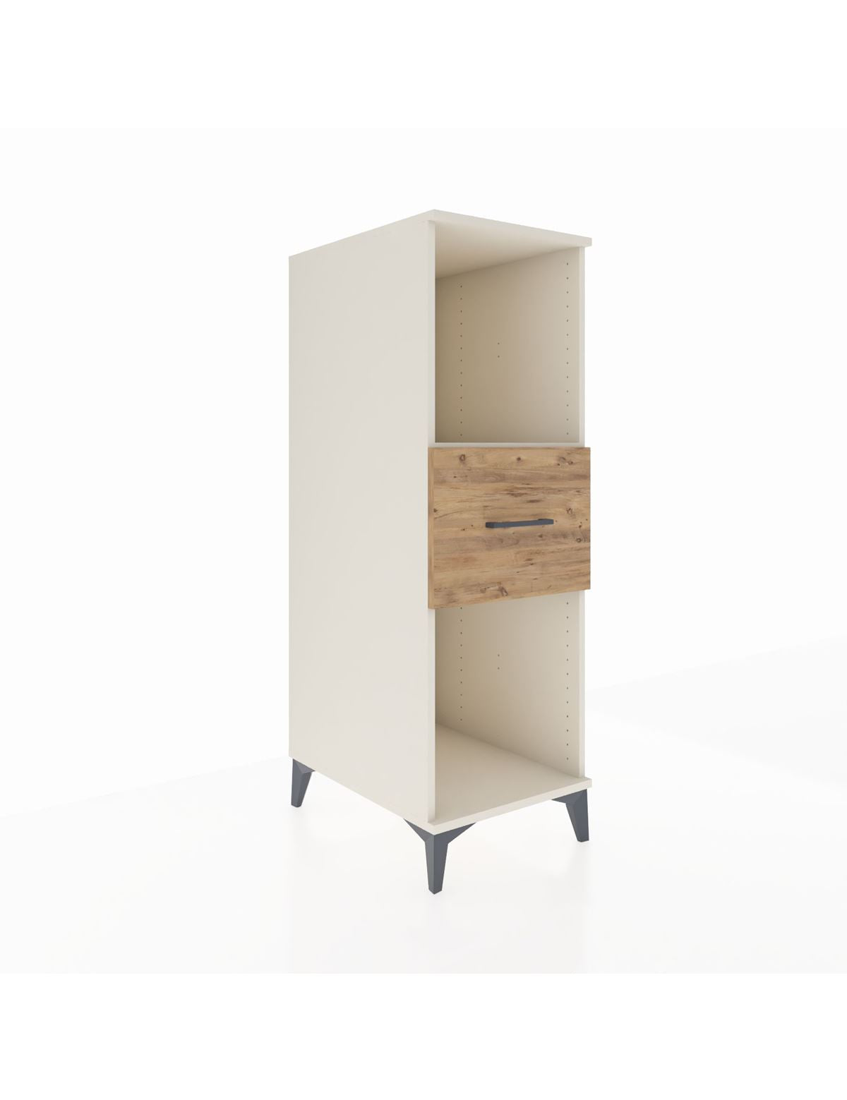 Kronos Dolap Tek Raflı Tek Çekmeceli 44x59x134 Aytaşı-Çam