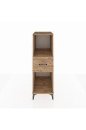 Kronos Dolap Tek Raflı Tek Çekmeceli 44x59x134 Çam-Çam