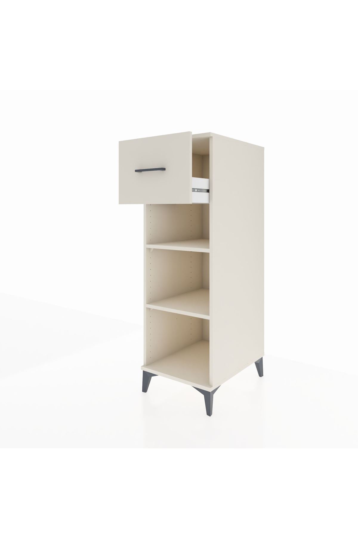 Kronos Dolap 2 Raflı Tek Çekmeceli 44x59x134 Aytaşı-Aytaşı