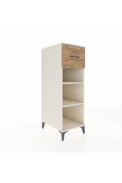 Kronos Dolap 2 Raflı Tek Çekmeceli 44x59x134 Aytaşı-Çam