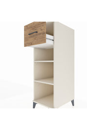 Kronos Dolap 2 Raflı Tek Çekmeceli 44x59x134 Aytaşı-Çam