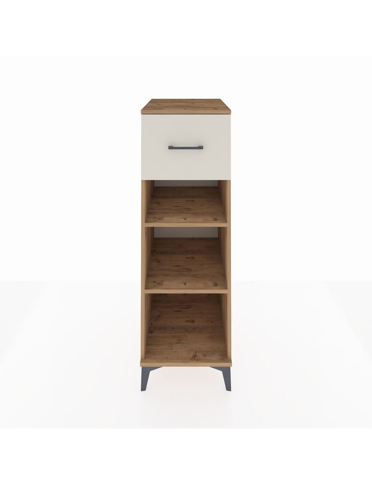 Kronos Dolap 2 Raflı Tek Çekmeceli 44x59x134 Çam-Aytaşı