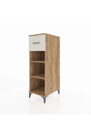 Kronos Dolap 2 Raflı Tek Çekmeceli 44x59x134 Çam-Aytaşı