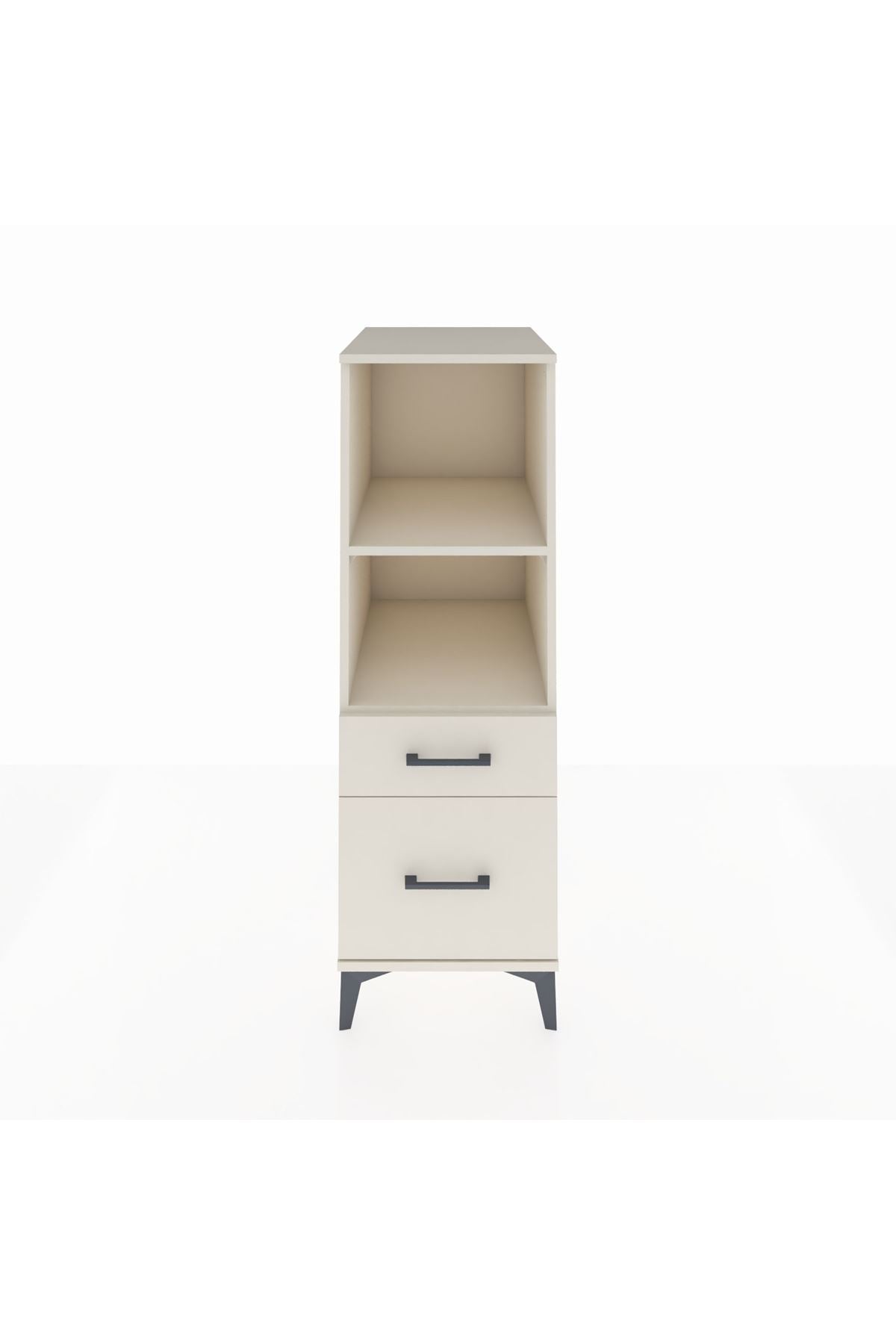 Kronos Dolap 2 Raflı 2 Çekmeceli 44x59x134 Aytaşı-Aytaşı