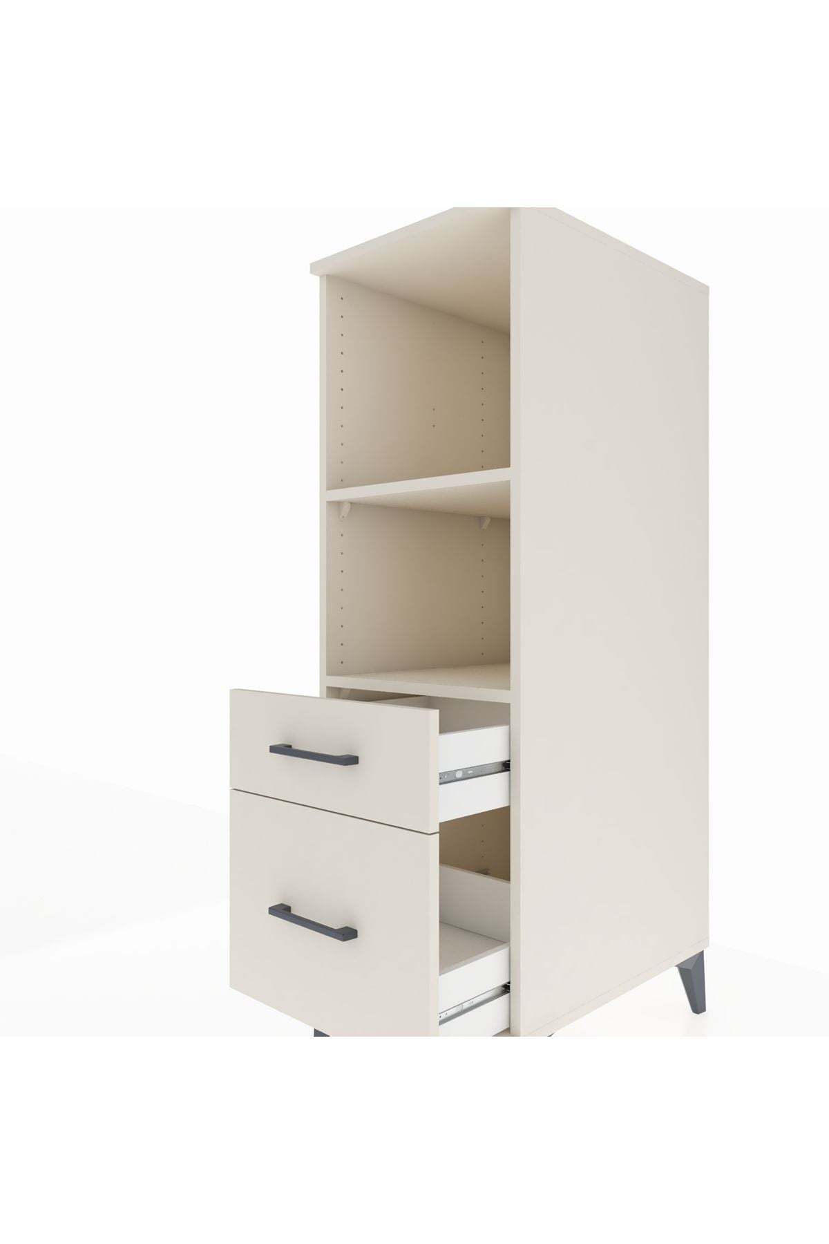 Kronos Dolap 2 Raflı 2 Çekmeceli 44x59x134 Aytaşı-Aytaşı