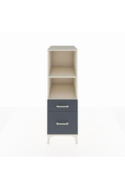 Kronos Dolap 2 Raflı 2 Çekmeceli 44x59x134 Aytaşı-Antrasit