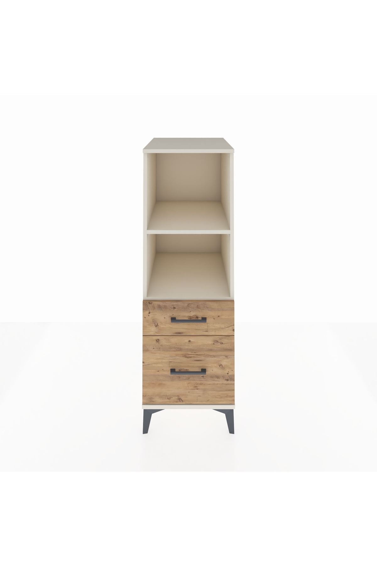 Kronos Dolap 2 Raflı 2 Çekmeceli 44x59x134 Aytaşı-Çam