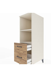 Kronos Dolap 2 Raflı 2 Çekmeceli 44x59x134 Aytaşı-Çam