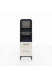 Kronos Dolap 2 Raflı 2 Çekmeceli 44x59x134 Antrasit-Aytaşı