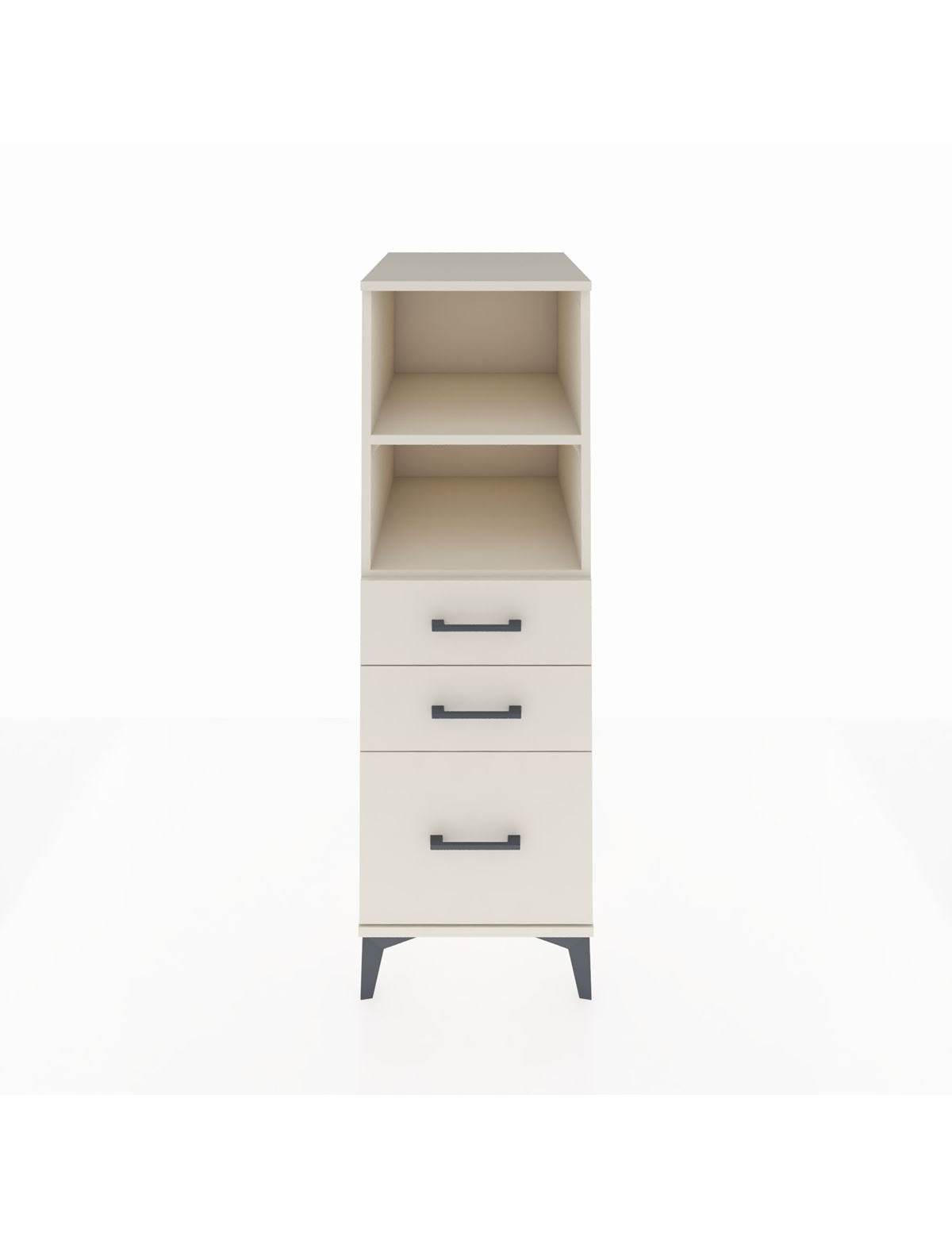 Kronos Dolap 2 Raflı 3 Çekmeceli 44x59x134 Aytaşı-Aytaşı