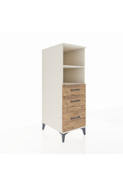 Kronos Dolap 2 Raflı 3 Çekmeceli 44x59x134 Aytaşı-Çam