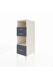 Kronos Dolap 2 Raflı 3 Çekmeceli 44x59x134 Aytaşı-Antrasit