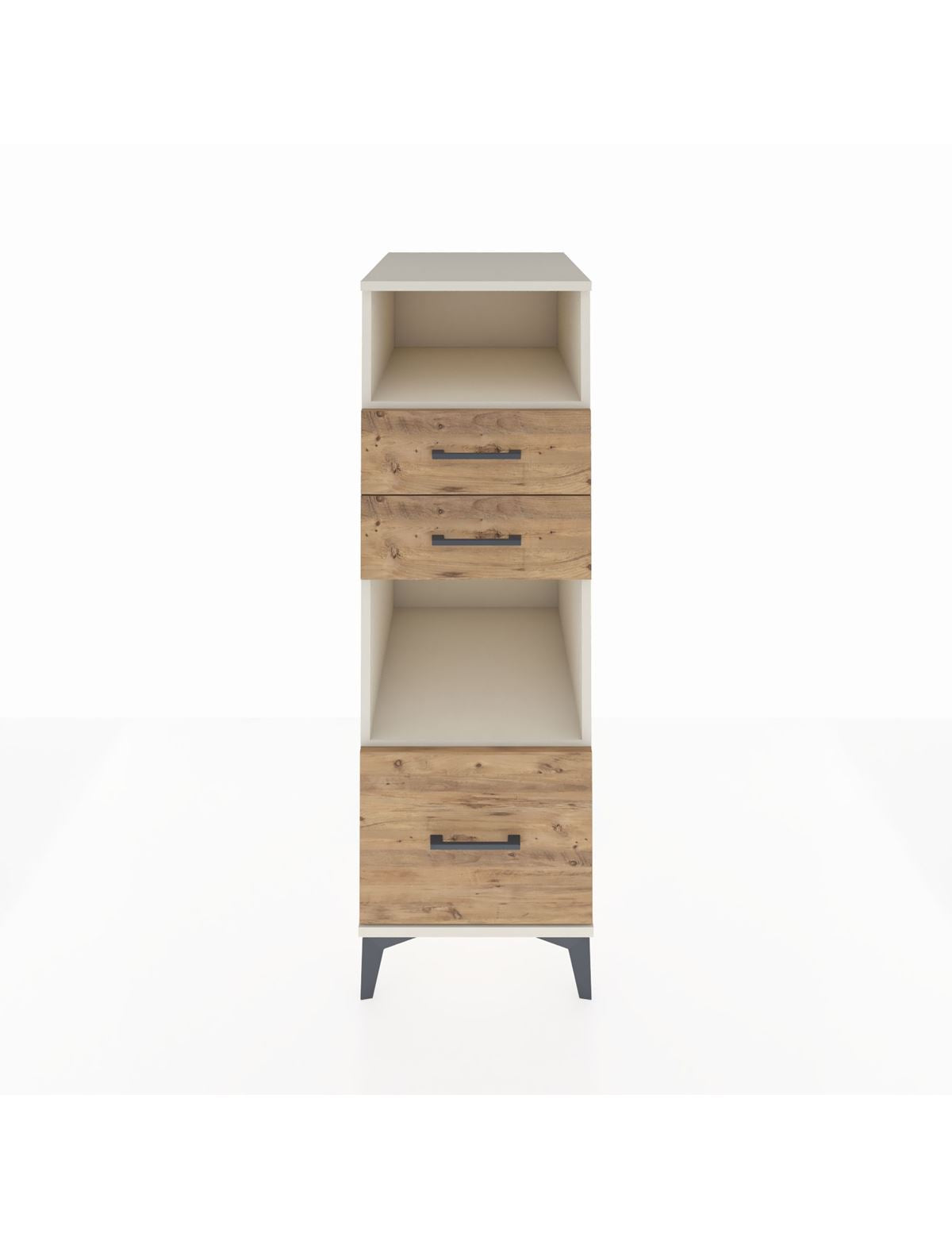 Kronos Dolap 2 Raflı 3 Çekmeceli 44x59x134 Aytaşı-Çam