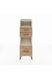 Kronos Dolap 2 Raflı 3 Çekmeceli 44x59x134 Aytaşı-Çam