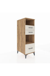 Kronos Dolap 2 Raflı 3 Çekmeceli 44x59x134 Çam-Aytaşı
