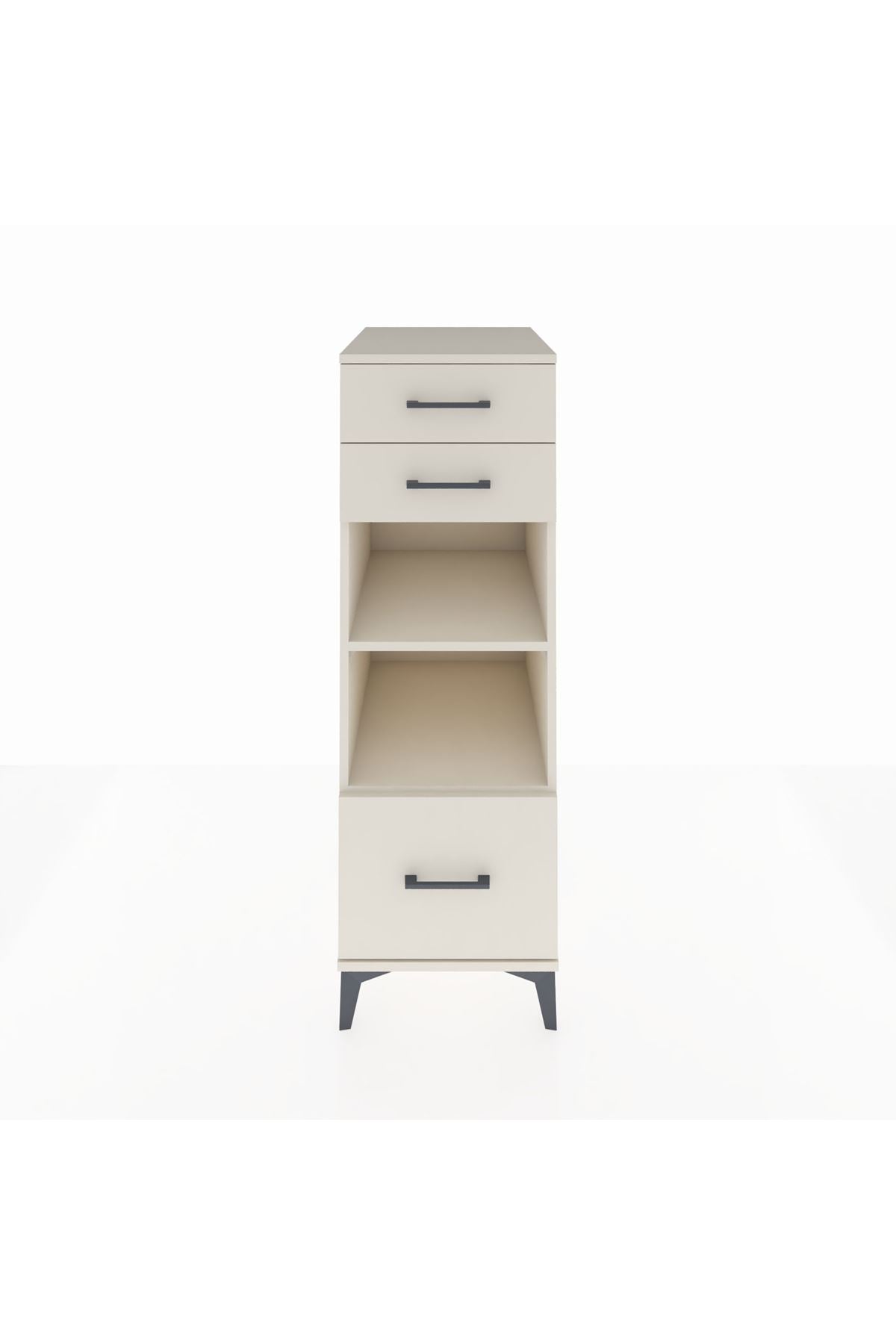 Kronos Dolap 2 Raflı 3 Çekmeceli 44x59x134 Aytaşı-Aytaşı