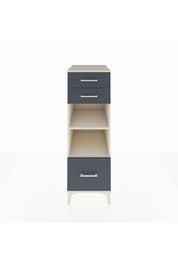 Kronos Dolap 2 Raflı 3 Çekmeceli 44x59x134 Aytaşı-Antrasit