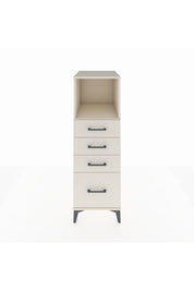 Kronos Dolap Tek Raflı 4 Çekmeceli 44x59x134 Aytaşı-Aytaşı