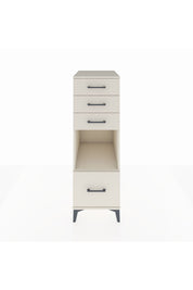 Kronos Dolap Tek Raflı 4 Çekmeceli 44x59x134 Aytaşı-Aytaşı
