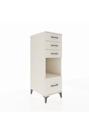 Kronos Dolap Tek Raflı 4 Çekmeceli 44x59x134 Aytaşı-Aytaşı