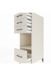 Kronos Dolap Tek Raflı 4 Çekmeceli 44x59x134 Aytaşı-Aytaşı
