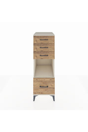 Kronos Dolap Tek Raflı 4 Çekmeceli 44x59x134 Aytaşı-Çam