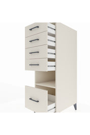 Kronos Dolap Tek Raflı 5 Çekmeceli 44x59x134 Aytaşı-Aytaşı