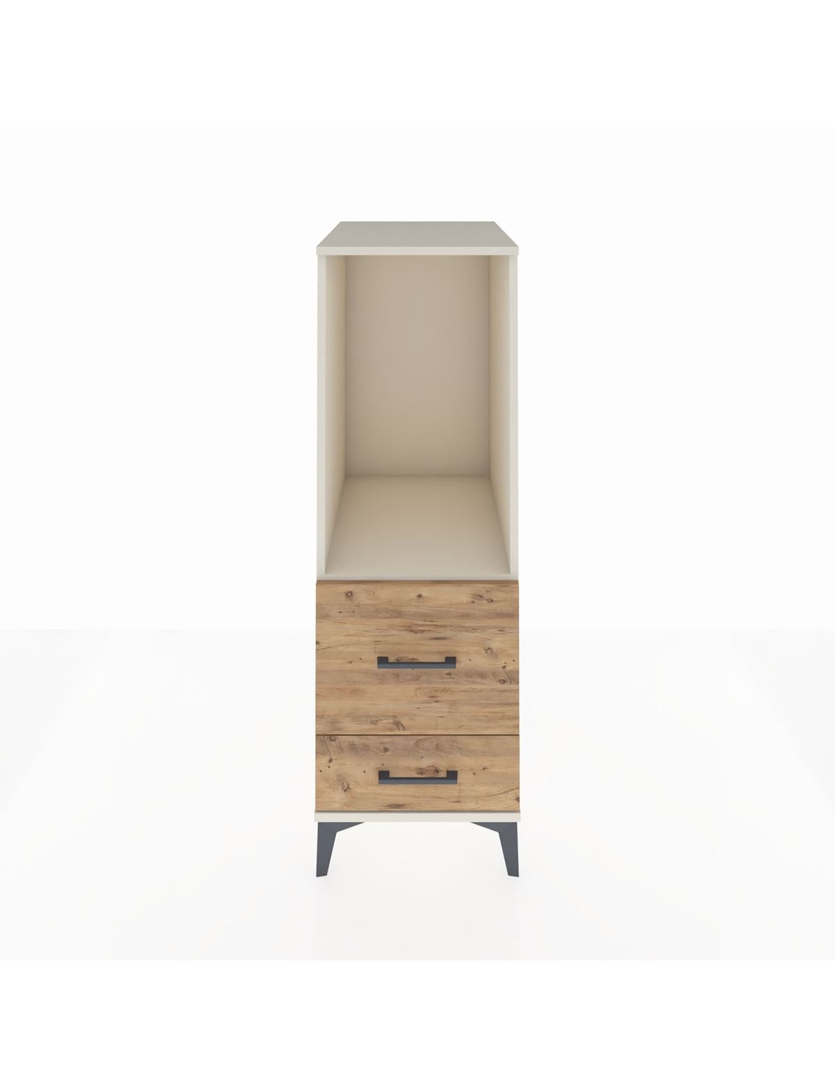 Kronos Dolap Tek Raflı 2 Çekmeceli 44x59x134 Aytaşı-Çam