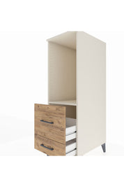 Kronos Dolap Tek Raflı 2 Çekmeceli 44x59x134 Aytaşı-Çam