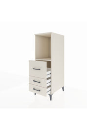 Kronos Dolap Tek Raflı 3 Çekmeceli 44x59x134 Aytaşı-Aytaşı