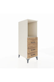 Kronos Dolap Tek Raflı 3 Çekmeceli 44x59x134 Aytaşı-Çam
