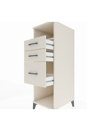 Kronos Dolap Tek Raflı 3 Çekmeceli 44x59x134 Aytaşı-Aytaşı