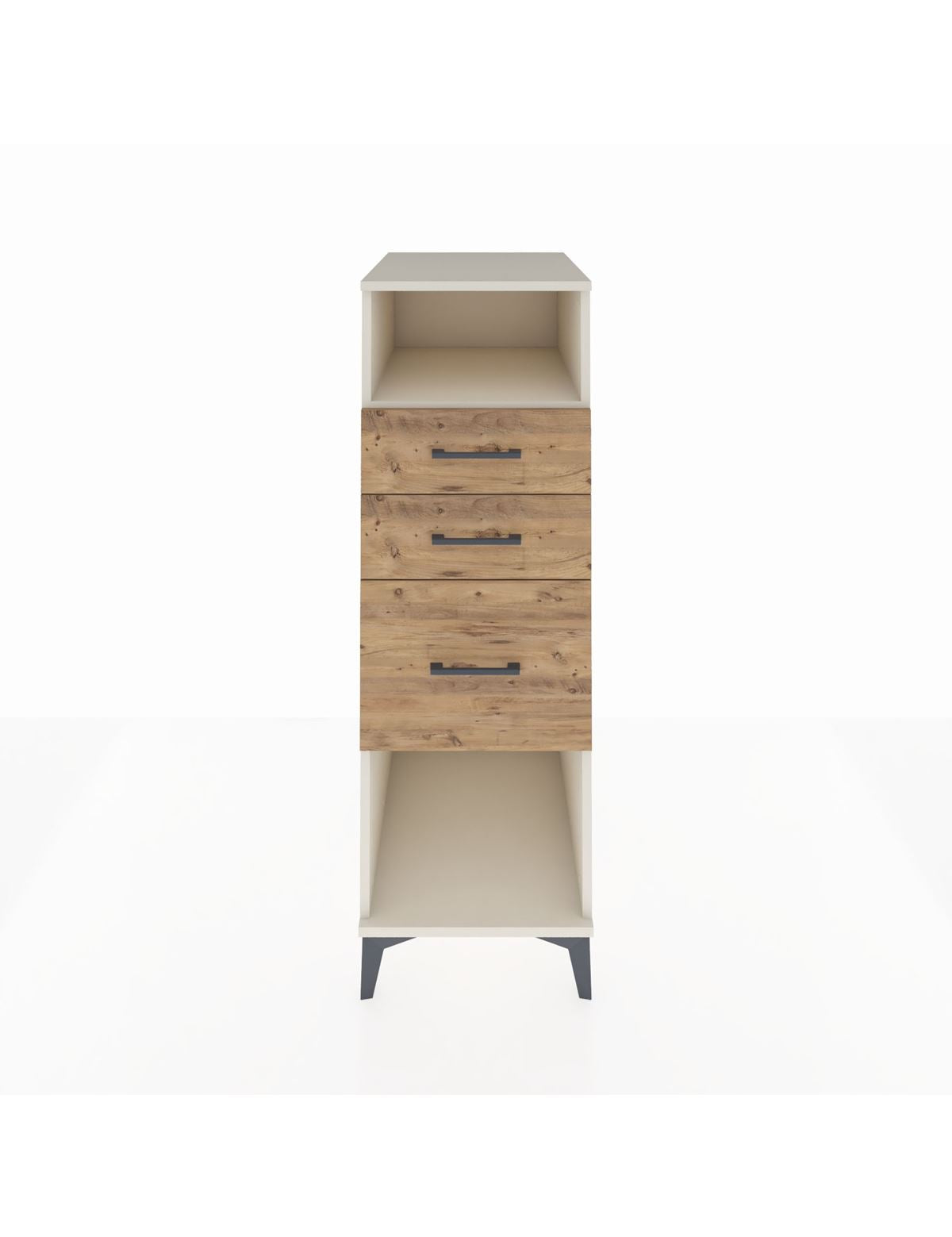 Kronos Dolap Tek Raflı 3 Çekmeceli 44x59x134 Aytaşı-Çam