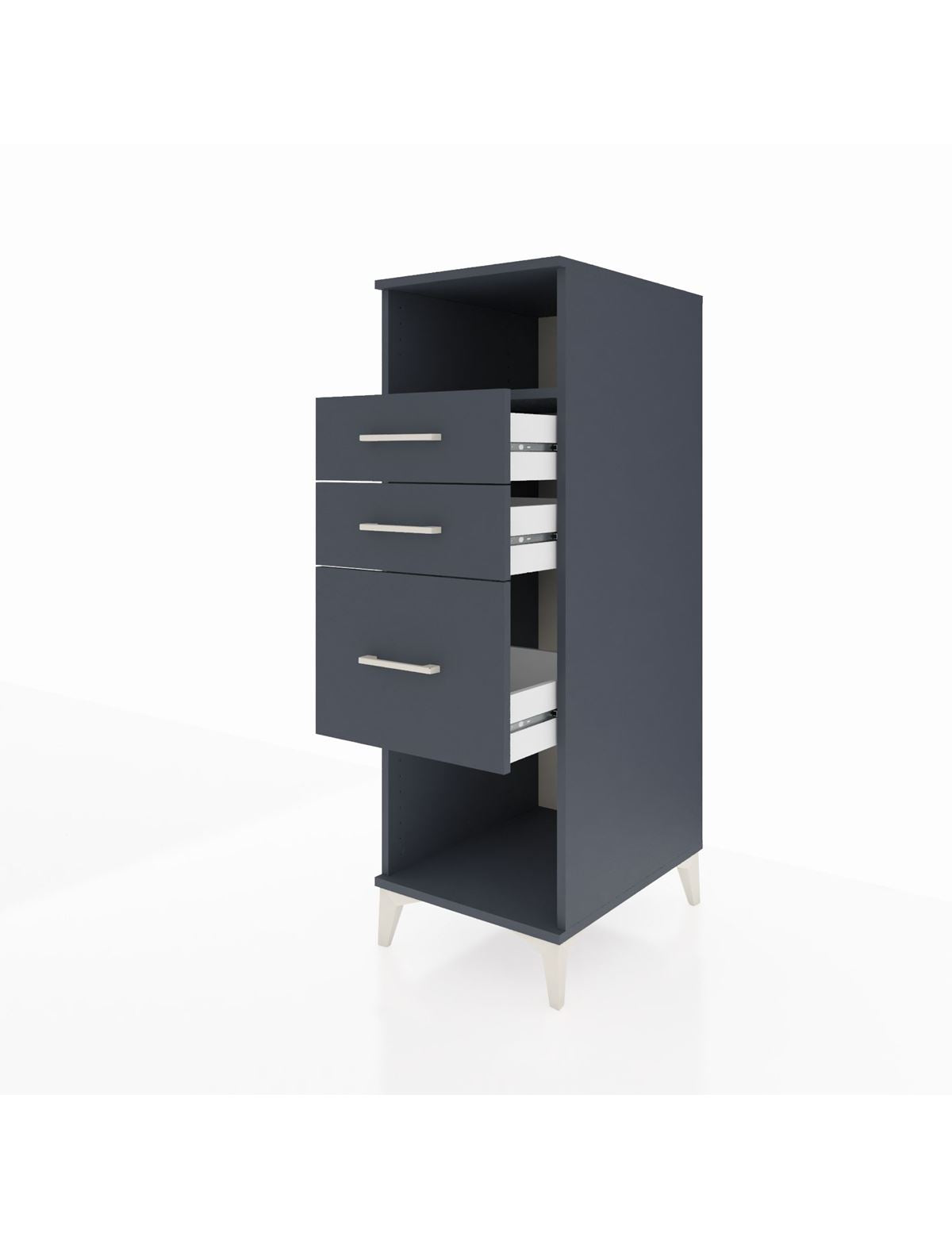 Kronos Dolap Tek Raflı 3 Çekmeceli 44x59x134 - S82M081V5C