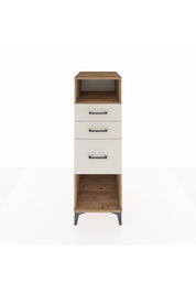 Kronos Dolap Tek Raflı 3 Çekmeceli 44x59x134 Çam-Aytaşı
