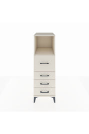 Kronos Dolap Tek Raflı 4 Çekmeceli 44x59x134 Aytaşı-Aytaşı