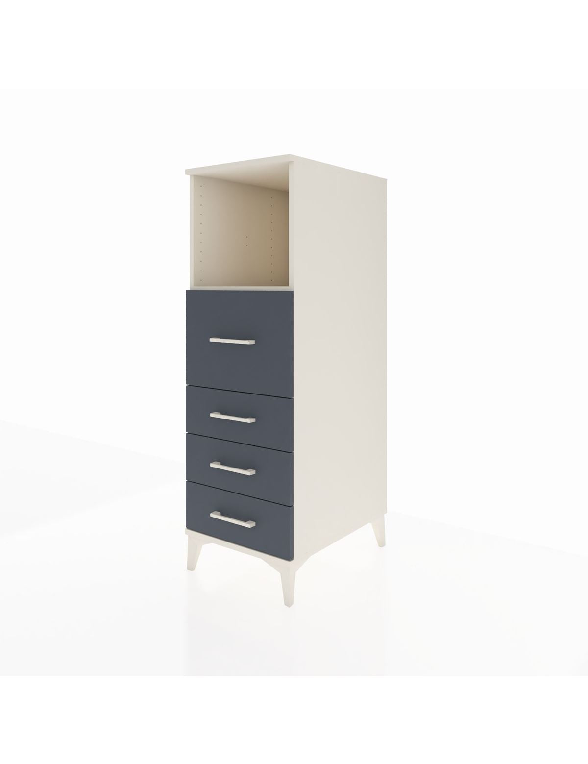 Kronos Dolap Tek Raflı 4 Çekmeceli 44x59x134 - S82M082V2C