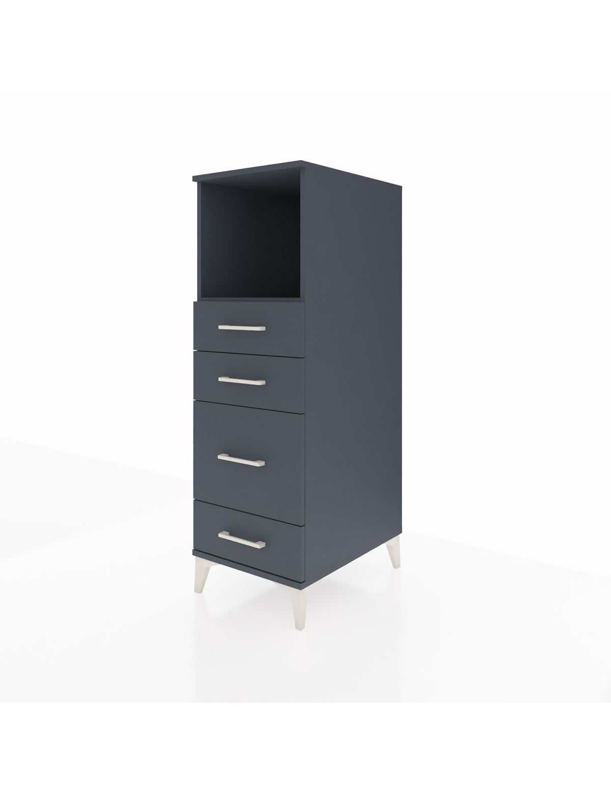 Kronos Dolap Tek Raflı 4 Çekmeceli 44x59x134 - S82M084V5C