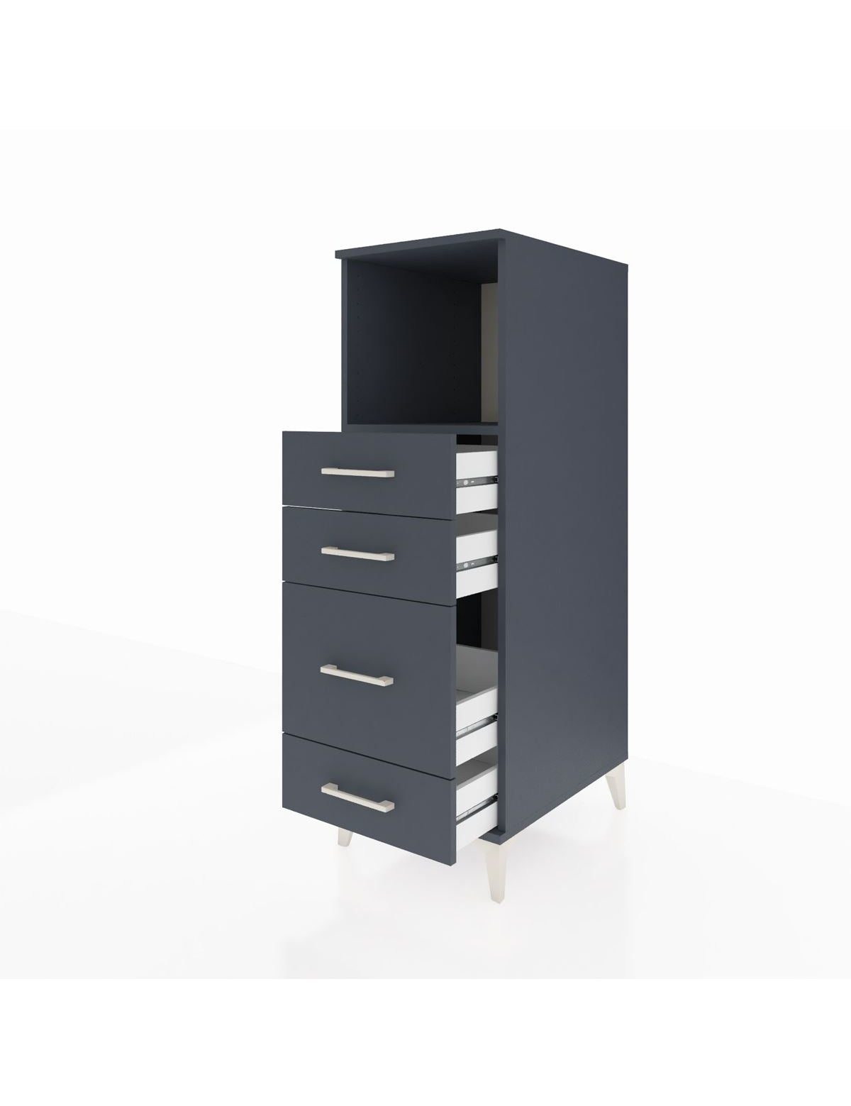 Kronos Dolap Tek Raflı 4 Çekmeceli 44x59x134 - S82M084V5C