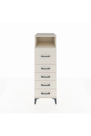 Kronos Dolap Tek Raflı 5 Çekmeceli 44x59x134 Aytaşı-Aytaşı