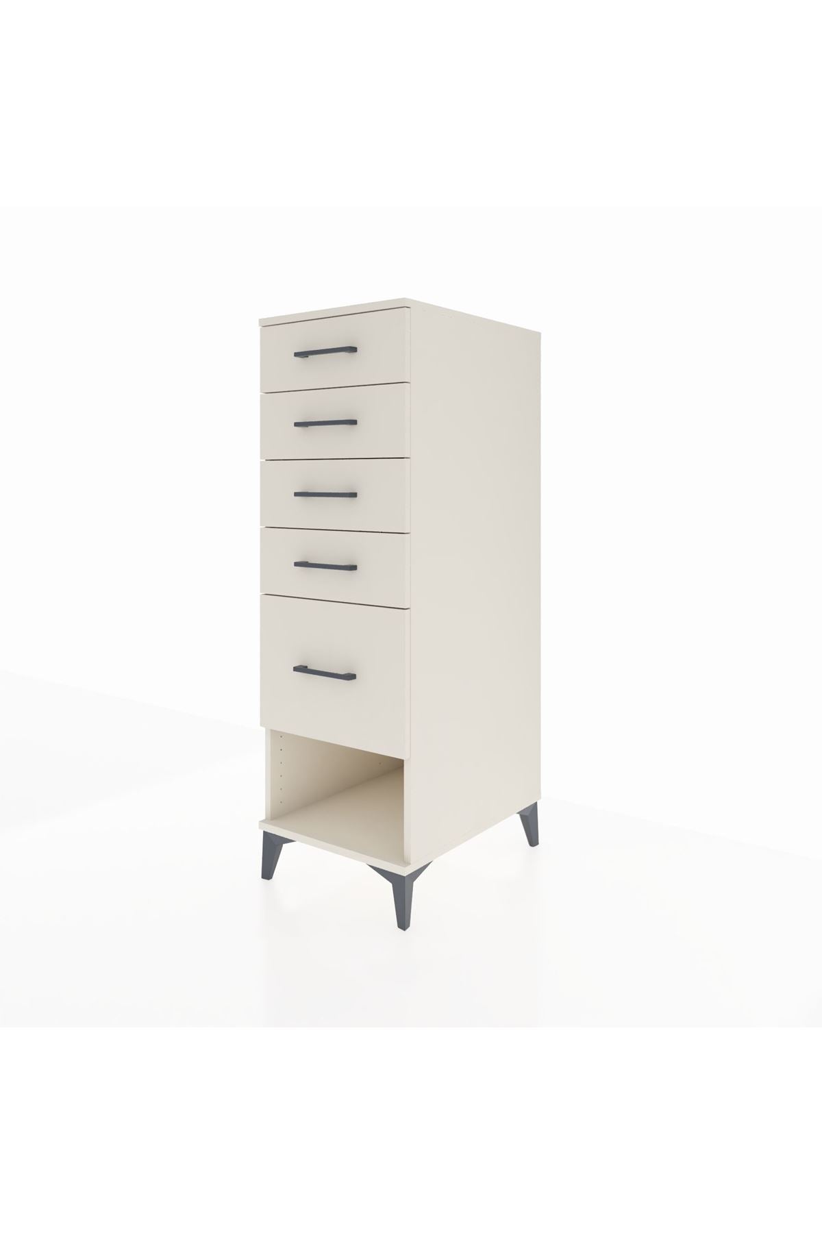 Kronos Dolap 5 Çekmeceli 44x59x134 Aytaşı-Aytaşı