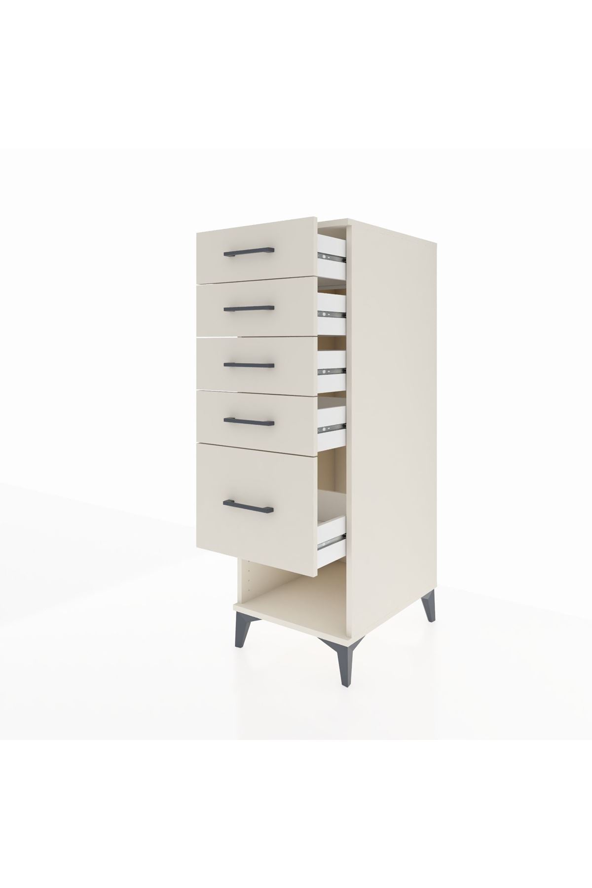 Kronos Dolap 5 Çekmeceli 44x59x134 Aytaşı-Aytaşı