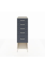 Kronos Dolap 5 Çekmeceli 44x59x134 Aytaşı-Antrasit