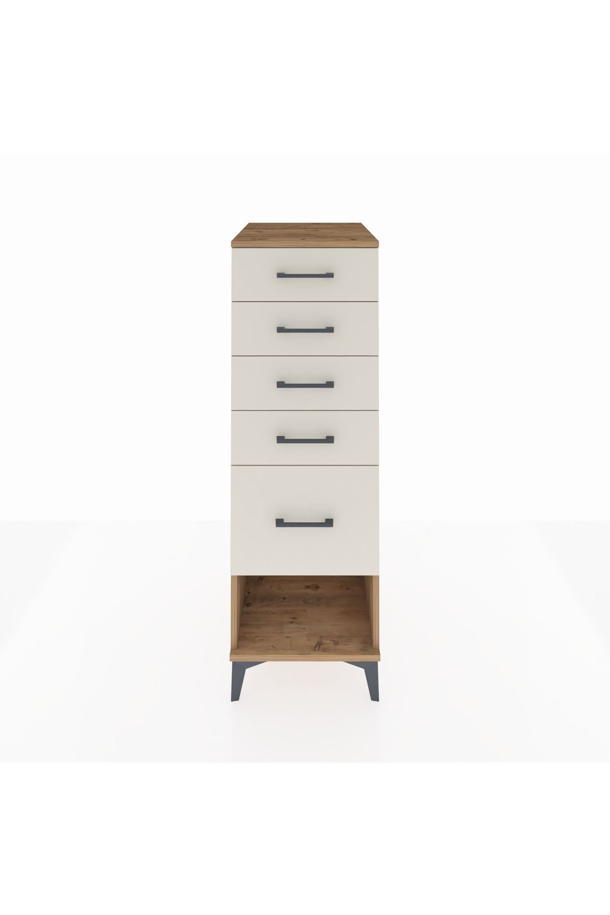 Kronos Dolap 5 Çekmeceli 44x59x134 Çam-Aytaşı