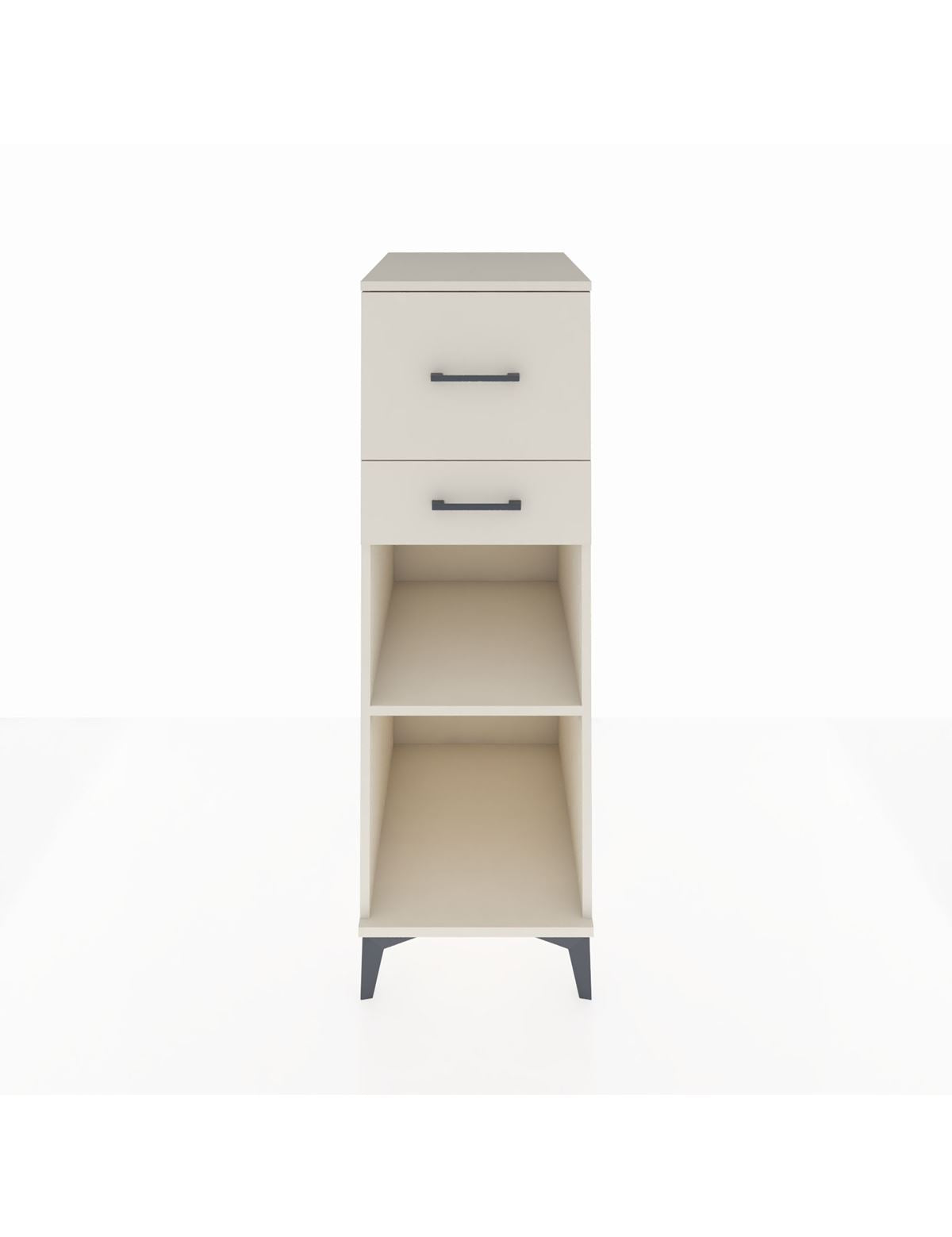 Kronos Dolap Tek Raflı 2 Çekmeceli 44x59x134 Aytaşı-Aytaşı