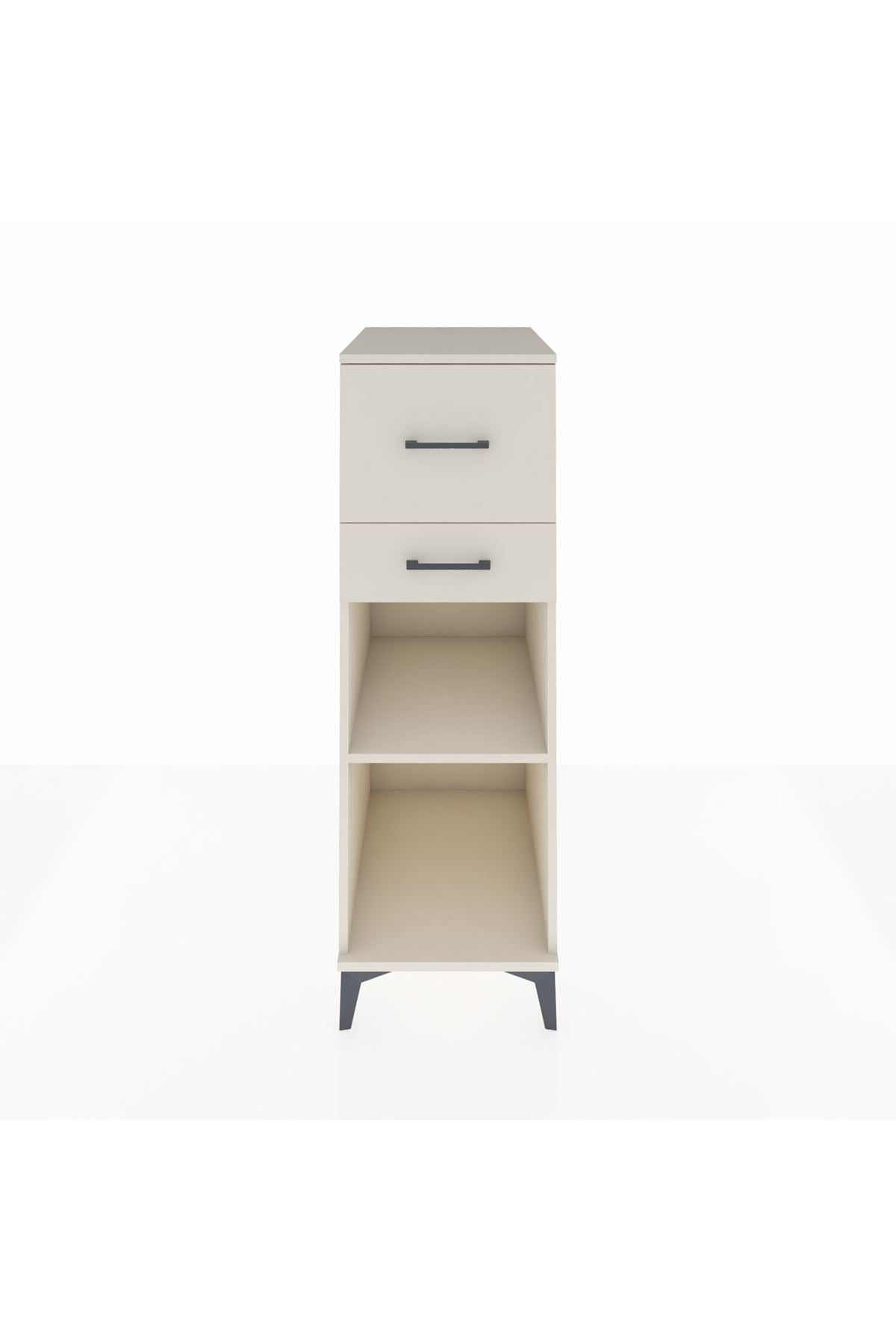 Kronos Dolap Tek Raflı 2 Çekmeceli 44x59x134 Aytaşı-Aytaşı