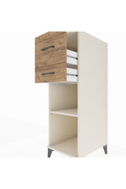 Kronos Dolap Tek Raflı 2 Çekmeceli 44x59x134 Aytaşı-Çam